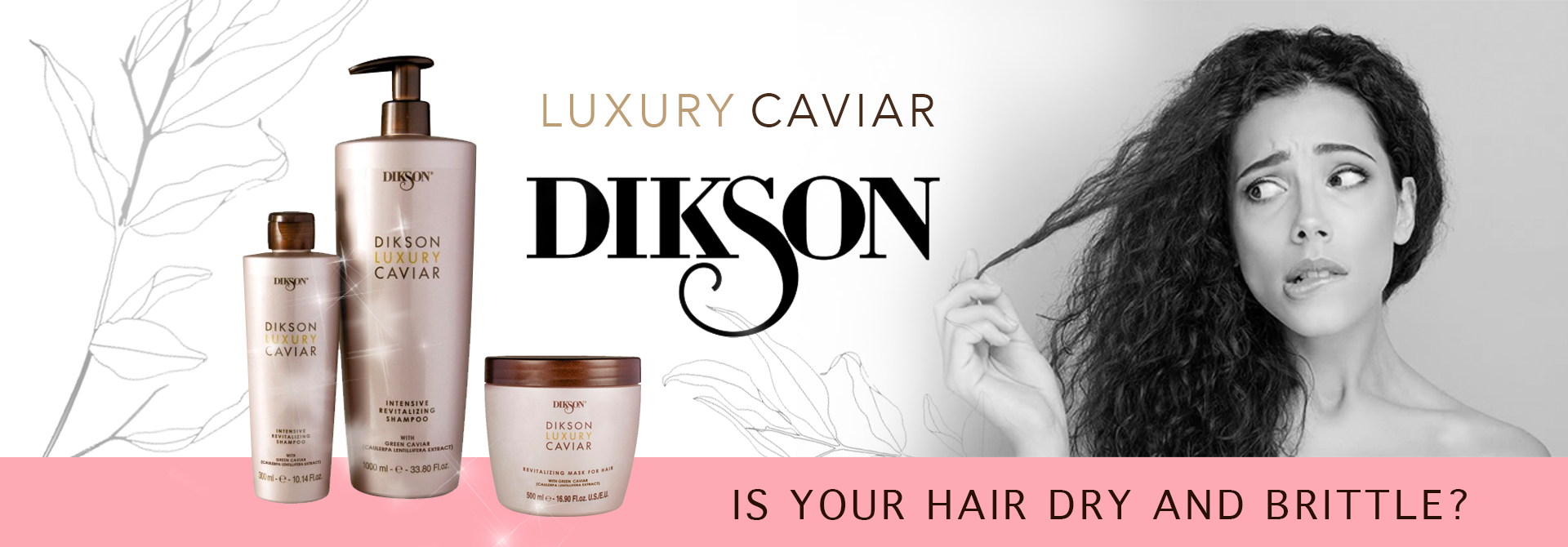 Dikson Luxury Caviar - luxurious hair caviar